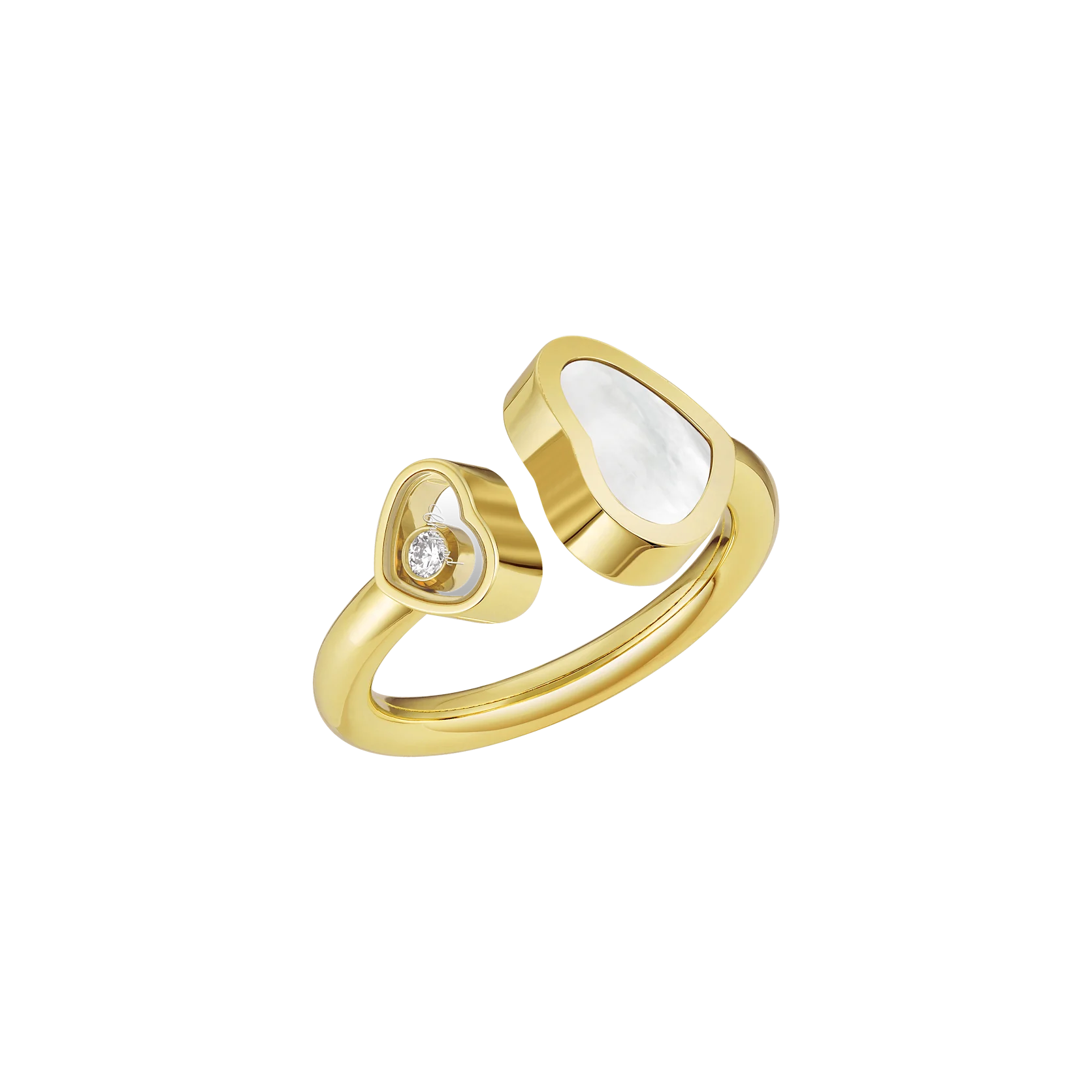 18K Gold Stacked Ring Set